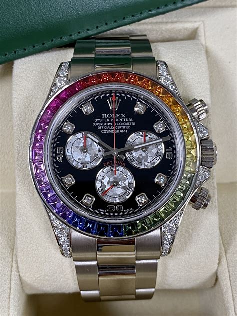 rainbow rolex price.